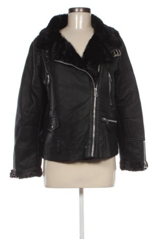 Γυναικείο δερμάτινο μπουφάν Unbranded, Μέγεθος M, Χρώμα Μαύρο, Τιμή 23,99 €