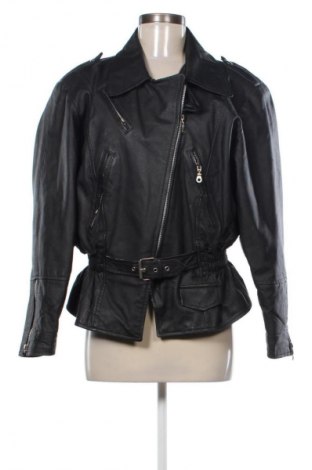 Damen Lederjacke Unbranded, Größe M, Farbe Schwarz, Preis 64,99 €