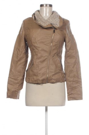 Γυναικείο δερμάτινο μπουφάν Valley Girl, Μέγεθος M, Χρώμα Καφέ, Τιμή 17,99 €