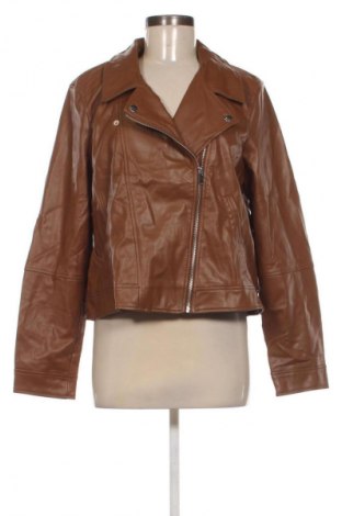 Dámská kožená bunda  Vero Moda, Velikost XXL, Barva Hnědá, Cena  1 149,00 Kč