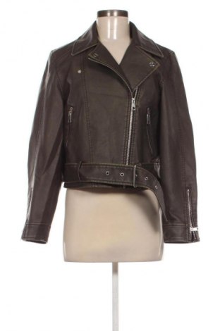 Damska kurtka skórzana Vero Moda, Rozmiar S, Kolor Szary, Cena 110,99 zł
