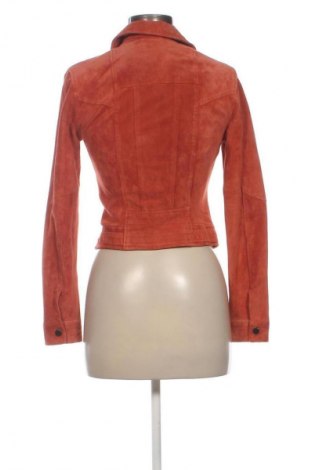 Дамско кожено яке Vero Moda, Размер XS, Цвят Червен, Цена 35,68 €