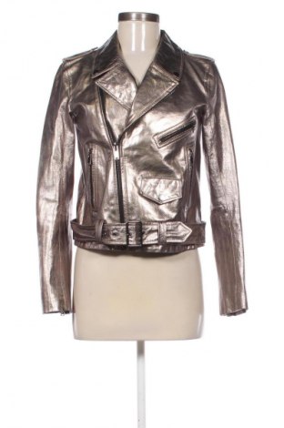 Damska kurtka skórzana Zara, Rozmiar S, Kolor Kolorowy, Cena 257,15 zł