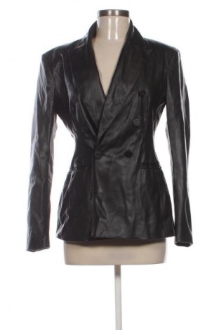 Γυναικείο δερμάτινο μπουφάν Zara, Μέγεθος S, Χρώμα Μαύρο, Τιμή 22,99 €