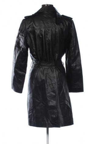 Дамско кожено яке Zara, Размер L, Цвят Черен, Цена 45,46 €