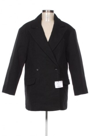 Дамско палто Bershka, Размер XS, Цвят Черен, Цена 73,11 €