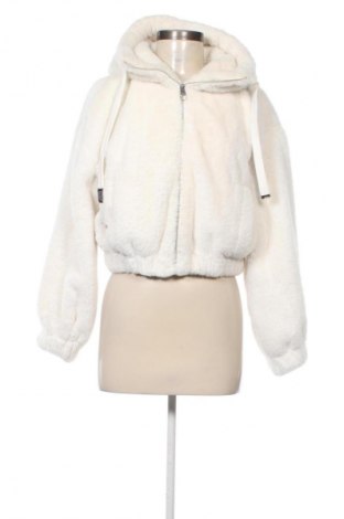 Γυναικείο παλτό Bershka, Μέγεθος S, Χρώμα Εκρού, Τιμή 35,99 €