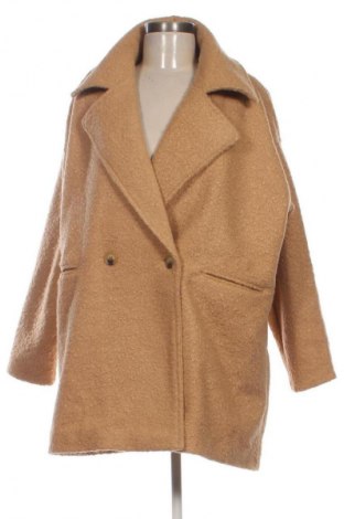 Дамско палто Happiness Istanbul, Размер XL, Цвят Бежов, Цена 47,57 €