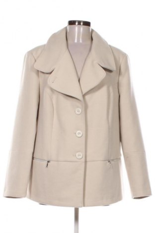 Γυναικείο παλτό Himmelblau by Lola Paltinger, Μέγεθος XXL, Χρώμα Εκρού, Τιμή 72,99 €