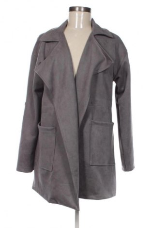 Damenmantel Made With Love, Größe M, Farbe Grau, Preis € 20,99