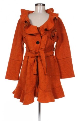 Dámský kabát  Mb, Velikost XL, Barva Oranžová, Cena  469,00 Kč