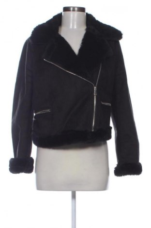 Дамско палто Pull&Bear, Размер L, Цвят Черен, Цена 29,73 €