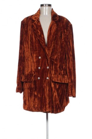 Дамско палто SHEIN, Размер XXL, Цвят Кафяв, Цена 13,80 €