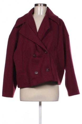 Dámský kabát  Stradivarius, Velikost L, Barva Červená, Cena  449,00 Kč