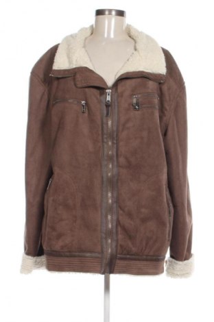 Damski płaszcz Tom Tompson, Rozmiar 4XL, Kolor Brązowy, Cena 236,99 zł