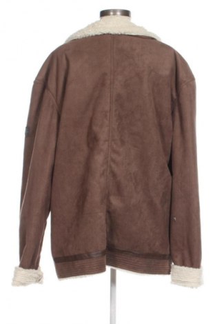 Damski płaszcz Tom Tompson, Rozmiar 4XL, Kolor Brązowy, Cena 236,99 zł