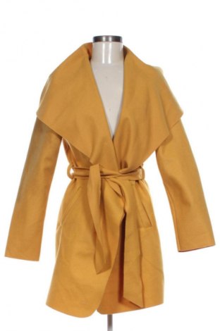 Γυναικείο παλτό Unbranded, Μέγεθος L, Χρώμα Κίτρινο, Τιμή 16,99 €