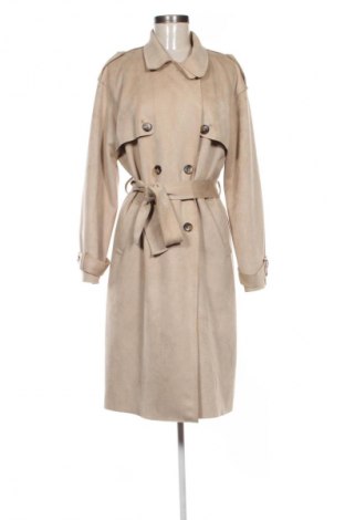 Palton de femei Zara, Mărime L, Culoare Bej, Preț 173,99 Lei