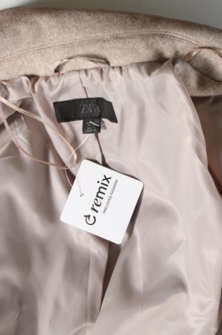 Női kabát Zara, Méret S, Szín Bézs, Ár 14 374 Ft