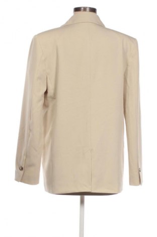 Sacou de femei Bershka, Mărime S, Culoare Bej, Preț 67,99 Lei