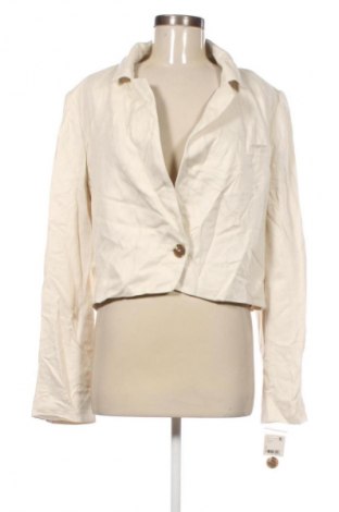 Γυναικείο σακάκι Free People, Μέγεθος L, Χρώμα Εκρού, Τιμή 124,99 €