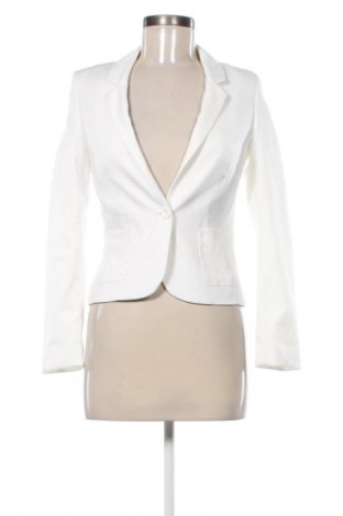 Γυναικείο σακάκι H&M Divided, Μέγεθος XS, Χρώμα Λευκό, Τιμή 29,99 €