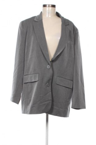 Γυναικείο σακάκι Pieces, Μέγεθος L, Χρώμα Γκρί, Τιμή 16,99 €