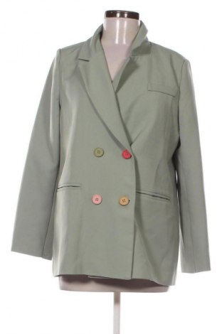 Γυναικείο σακάκι SHEIN, Μέγεθος M, Χρώμα Πράσινο, Τιμή 25,00 €