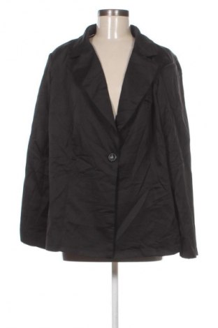 Γυναικείο σακάκι SHEIN, Μέγεθος 3XL, Χρώμα Μαύρο, Τιμή 15,99 €