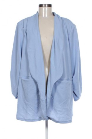 Γυναικείο σακάκι SHEIN, Μέγεθος 4XL, Χρώμα Μπλέ, Τιμή 16,99 €