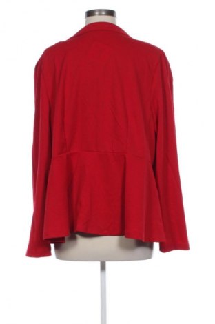 Damski żakiet SHEIN, Rozmiar 4XL, Kolor Czerwony, Cena 65,99 zł