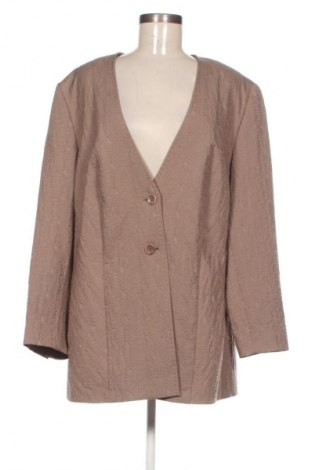 Дамско сако Selection By Ulla Popken, Размер 3XL, Цвят Кафяв, Цена 21,47 €