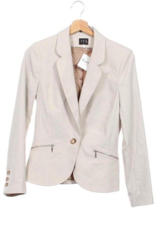 Γυναικείο σακάκι Un Deux Trois, Μέγεθος XS, Χρώμα Εκρού, Τιμή 66,99 €