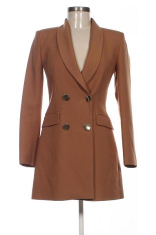 Дамско сако Zara, Размер XS, Цвят Кафяв, Цена 25,00 €