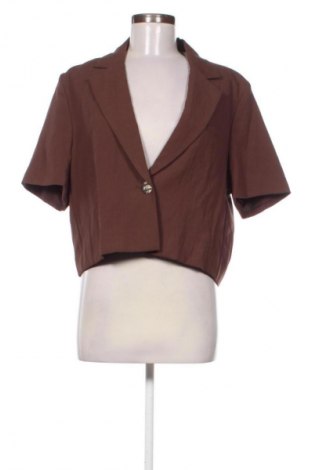 Дамско сако Zara, Размер XL, Цвят Кафяв, Цена 25,00 €