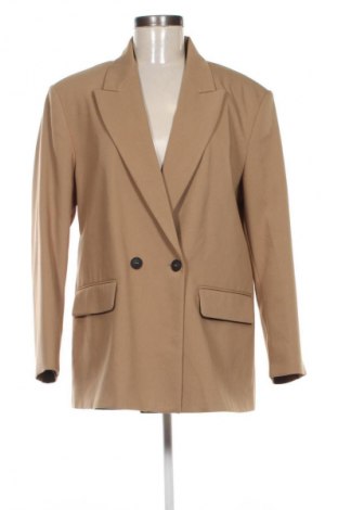 Γυναικείο σακάκι Zara, Μέγεθος L, Χρώμα  Μπέζ, Τιμή 24,54 €
