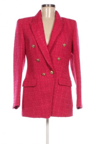 Γυναικείο σακάκι Zara, Μέγεθος M, Χρώμα Κόκκινο, Τιμή 25,00 €
