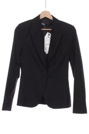 Дамско сако Zara, Размер XS, Цвят Черен, Цена 35,24 €