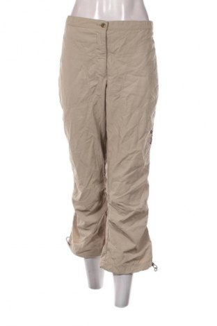 Damen Sporthose Jack Wolfskin, Größe L, Farbe Beige, Preis € 29,99