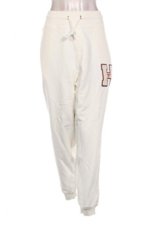 Pantaloni trening de femei Tommy Jeans, Mărime XL, Culoare Alb, Preț 407,99 Lei