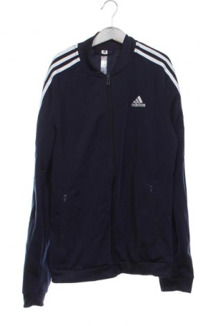 Γυναικεία αθλητική ζακέτα Adidas, Μέγεθος XS, Χρώμα Μπλέ, Τιμή 29,99 €