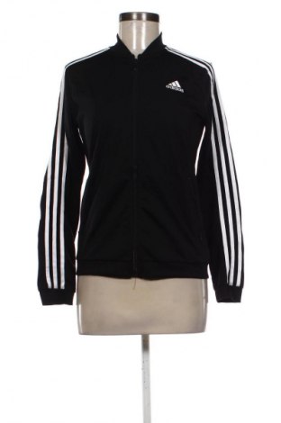 Γυναικεία αθλητική ζακέτα Adidas, Μέγεθος XS, Χρώμα Μαύρο, Τιμή 29,99 €
