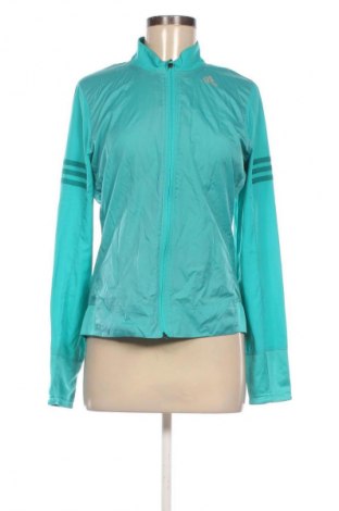 Дамско спортно горнище Adidas, Размер S, Цвят Зелен, Цена 25,00 €