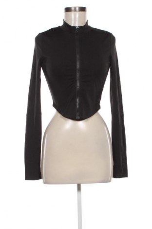 Дамско спортно горнище Unbranded, Размер XS, Цвят Черен, Цена 7,66 €