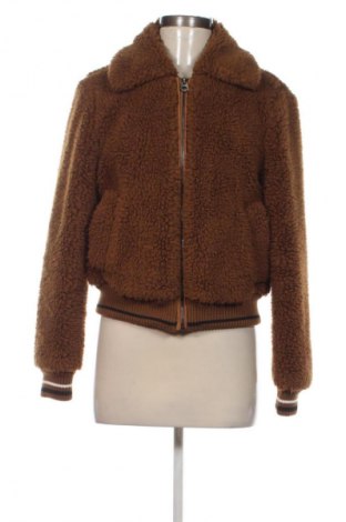 Γυναικείο μπουφάν Bershka, Μέγεθος S, Χρώμα Καφέ, Τιμή 28,99 €