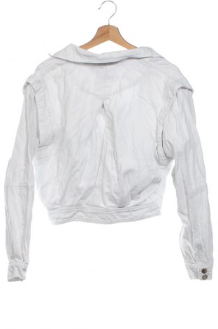 Γυναικείο μπουφάν Bershka, Μέγεθος M, Χρώμα Λευκό, Τιμή 14,99 €