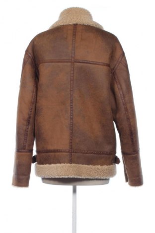 Γυναικείο μπουφάν Bershka, Μέγεθος L, Χρώμα Καφέ, Τιμή 30,00 €