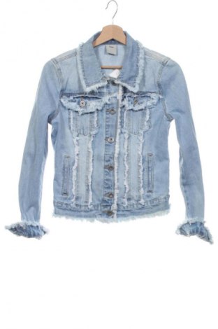 Γυναικείο μπουφάν Denim&Co., Μέγεθος S, Χρώμα Μπλέ, Τιμή 19,93 €