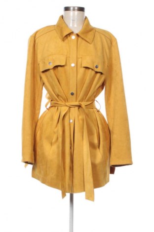 Γυναικείο μπουφάν Jean Pascale, Μέγεθος L, Χρώμα Κίτρινο, Τιμή 11,99 €
