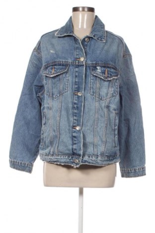 Дамско яке Stradivarius, Размер S, Цвят Син, Цена 10,22 €